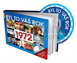 BYL TO V ROK 1972 - Retro drkov kniha s DVD