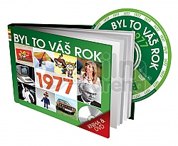 BYL TO V ROK 1977 - Retro drkov kniha s DVD