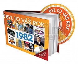 BYL TO V ROK 1982 - Retro drkov kniha s DVD