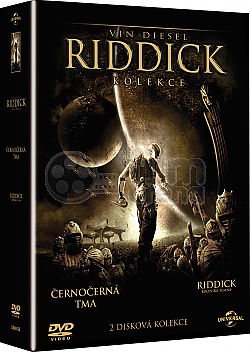 RIDDICK Kolekce 2DVD (Riddick: Kronika temna + Černočerná tma)
