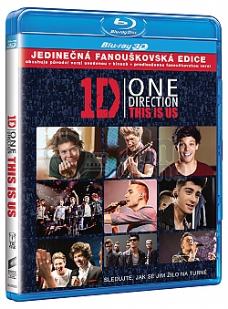 1D: ONE DIRECTION This is us 3D + 2D Prodlouen verze (Blu-ray 3D + Blu-ray 2D)