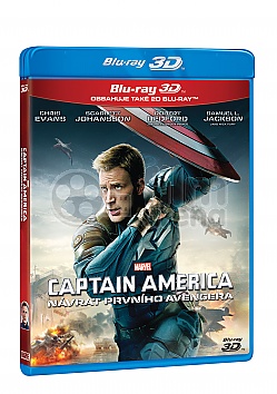 CAPTAIN AMERICA: Nvrat prvnho Avengera 3D + 2D