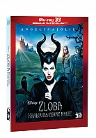 ZLOBA Krlovna ern magie 3D + 2D (Blu-ray 3D + Blu-ray)