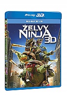 ŽELVY NINJA 3D + 2D (Blu-ray 3D + Blu-ray)
