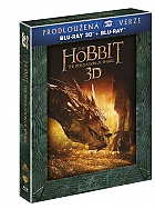 HOBIT: Šmakova dračí poušť 3D + 2D Kolekce Prodloužená verze (2 Blu-ray 3D + 3 Blu-ray)