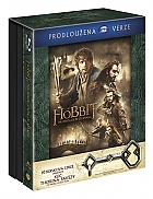 HOBIT: Šmakova dračí poušť 3D + 2D PRODLOUŽENÁ VERZE Limitovaná sběratelská edice s KLÍČEM EREBORU Kolekce (2 Blu-ray 3D + 3 Blu-ray)