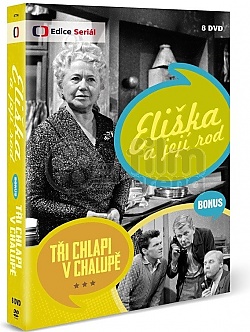 ELIKA A JEJ ROD Kompletn seril + TI CHLAPI V CHALUP (bonus) Kolekce