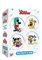DISNEY JUNIOR Kolekce (4 DVD)