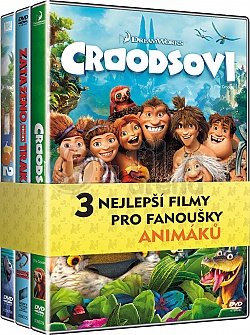 Animovan filmy (Croodsovi, Zataeno obas trakae 2, Rio 2) Kolekce