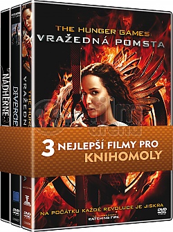 KOLEKCE PRO KNIHOMOLY (Hunger Games: Vražedná pomsta, Divergence, Nádherné bytosti) Kolekce