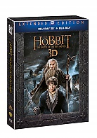 HOBIT: Bitva pěti armád 3D + 2D Prodloužená verze (2 Blu-ray 3D + 3 Blu-ray)