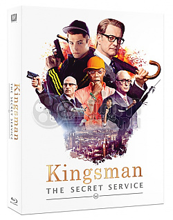 FAC #13 KINGSMAN: Tajn sluba FULLSLIP + LENTIKULRN MAGNET Steelbook™ Limitovan sbratelsk edice - slovan + DREK flie na SteelBook™