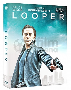 FAC #22 LOOPER FullSlip + Lentikulrn magnet Steelbook™ Limitovan sbratelsk edice - slovan + DREK flie na SteelBook™