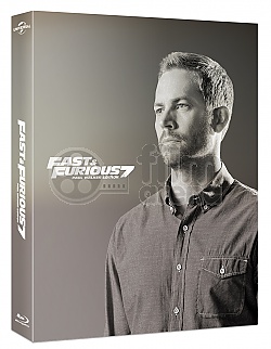 FAC #19 RYCHLE A ZBSILE 7 Paul Walker Edition FULLSLIP + LENTIKULRN MAGNET Steelbook™ Limitovan sbratelsk edice - slovan + DREK flie na SteelBook™