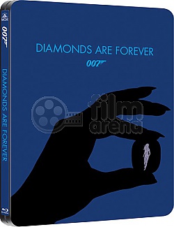 JAMES BOND 007 Sean Connery: DIAMANTY JSOU VĚČNĚ QSlip Steelbook™ Limitovaná sběratelská edice + DÁREK fólie na SteelBook™