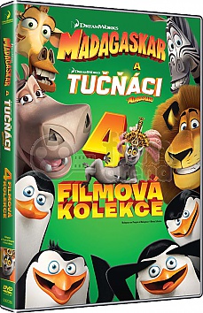 MADAGASKAR 1 - 3 + Tuci z Madagaskaru Kolekce