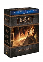 HOBIT Trilogie 1 - 3 Kolekce Prodloužená verze (9 Blu-ray)