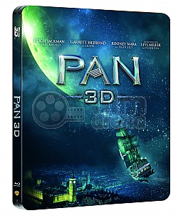 PAN 3D + 2D Steelbook™ Limitovaná sběratelská edice + DÁREK fólie na SteelBook™