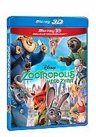 ZOOTROPOLIS: Msto zvat 3D + 2D (Blu-ray 3D + Blu-ray)