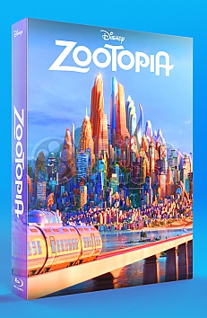 FAC #62 ZOOTROPOLIS: Město zvířat FullSlip + Lentikulární Magnet EDITION #1 3D + 2D Steelbook™ Limitovaná sběratelská edice - číslovaná
