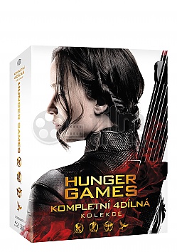 HUNGER GAMES 1 - 4 Kolekce