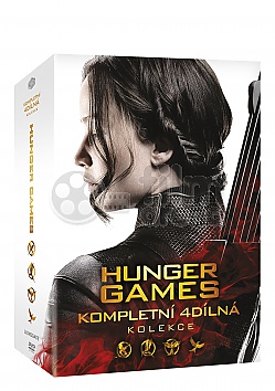 HUNGER GAMES 1 - 4 Kolekce