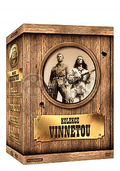VINNETOU (Poklad na Stbrnm jezee + Vinnetou + Vinnetou - Rud gentleman + Vinnetou - Posledn vstel) Kolekce