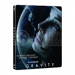 GRAVITACE 3D + 2D Steelbook™ Limitovan sbratelsk edice + DREK flie na SteelBook™ + Drek pro sbratele