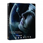 GRAVITACE 3D + 2D Steelbook™ Limitovaná sběratelská edice + DÁREK fólie na SteelBook™ + Dárek pro sběratele (Blu-ray 3D + Blu-ray)
