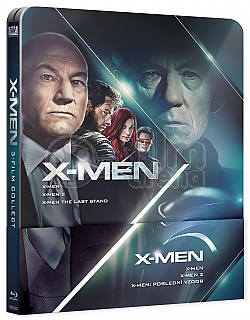 X-Men Trilogie (X-Men + X-Men 2 + X-Men: Posledn vzdor) Steelbook™ Kolekce Limitovan sbratelsk edice + DREK flie na SteelBook™