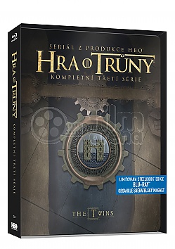 HRA O TRNY - 3. srie Steelbook™ Kolekce Limitovan sbratelsk edice Drkov sada + DREK flie na SteelBook™