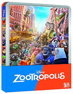 ZOOTROPOLIS: Msto zvat 3D + 2D Steelbook™ Limitovan sbratelsk edice + DREK flie na SteelBook™