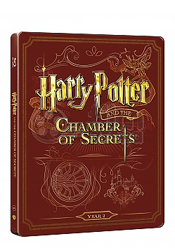 HARRY POTTER A TAJEMN KOMNATA Steelbook™ Limitovan sbratelsk edice + DREK flie na SteelBook™