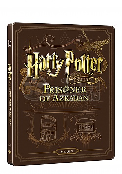 HARRY POTTER A VZE Z AZKABANU Steelbook™ Limitovan sbratelsk edice + DREK flie na SteelBook™