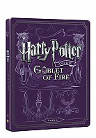 HARRY POTTER A OHNIV POHR Steelbook™ Limitovan sbratelsk edice + DREK flie na SteelBook™ (Blu-ray + DVD)