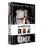 3x AKČNÍ FILM: Gamer + Colombiana + Bez dechu Kolekce (3 DVD)