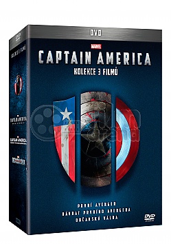 CAPTAIN AMERICA Trilogie 1-3: Captain America: První Avenger + Captain America: Návrat prvního Avengera + Captain America: Občanská válka Kolekce