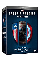 CAPTAIN AMERICA Trilogie 1-3: Captain America: Prvn Avenger + Captain America: Nvrat prvnho Avengera + Captain America: Obansk vlka Kolekce (3 DVD)