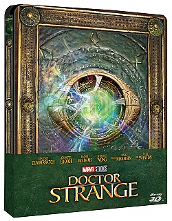 DOCTOR STRANGE 3D + 2D Steelbook™ Limitovan sbratelsk edice + DREK flie na SteelBook™ + Drek pro sbratele