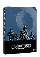 ROGUE ONE: Star Wars Story 3D + 2D Steelbook™ Limitovaná sběratelská edice (Blu-ray 3D + 2 Blu-ray)