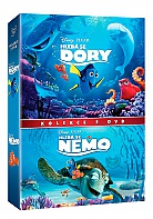 HLEDÁ SE NEMO + HLEDÁ SE DORY (2 DVD)
