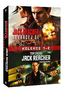 JACK REACHER 1 + 2 (Jack Reacher: Posledn vstel + Jack Reacher: Nevracej se) Kolekce