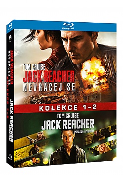 JACK REACHER 1 + 2 (Jack Reacher: Poslední výstřel + Jack Reacher: Nevracej se) Kolekce