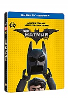 LEGO BATMAN FILM 3D + 2D Steelbook™ Limitovaná sběratelská edice + DÁREK fólie na SteelBook™ (Blu-ray 3D + Blu-ray)