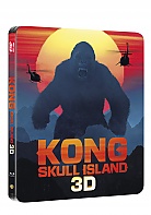 KONG: OSTROV LEBEK 3D + 2D Steelbook™ Limitovaná sběratelská edice + DÁREK fólie na SteelBook™ (Blu-ray 3D + Blu-ray)