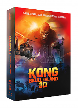 FAC #147 KONG: OSTROV LEBEK DOUBLE 3D LENTICULAR XL + Lentikulární Magnet 3D + 2D Steelbook™ Limitovaná sběratelská edice - číslovaná