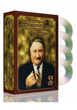 J. Marvan + J. Sequens: Kriminln rada Vactko (4 DVD)