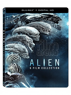 VETELEC - Alien Antologie Steelbook™ Limitovan sbratelsk edice + DREK flie na SteelBook™ + Drek pro sbratele