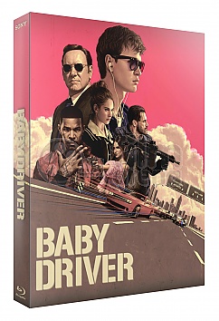 FAC #88 BABY DRIVER FullSlip XL + Lenticular Magnet 4K Ultra HD Steelbook™ Limitovan sbratelsk edice - slovan + CD Soundtrack