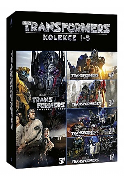 TRANSFORMERS 1 - 5 Kolekce